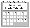 Africa Hash Calendar